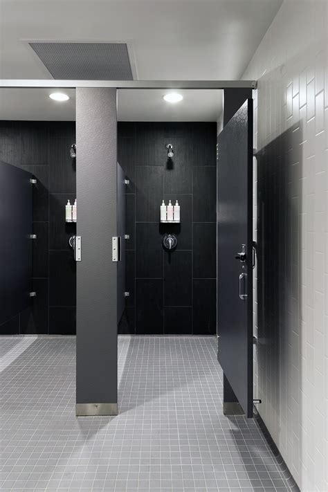 shower room | Locker room shower, Restroom design, Shower room