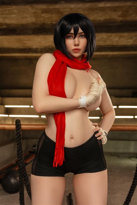 Mikasa Ackerman cosplay (Alina Becker) : r/MikasaHentai
