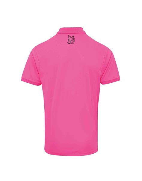 Mens Urban Foxx Golf Neon Pink Fitted Polo Shirt UFG009 - Etsy