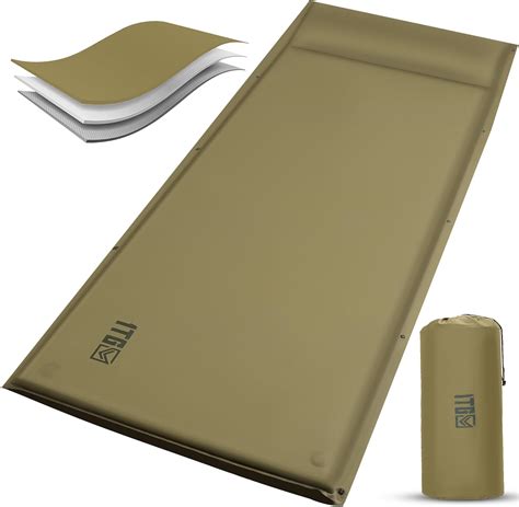 Amazon.com : 1TG Tactical Self Inflating Sleeping Pad for Camping ...