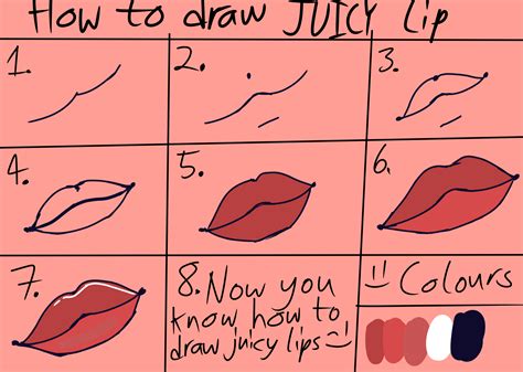 How To Draw A Lips at Skye Kinsella blog