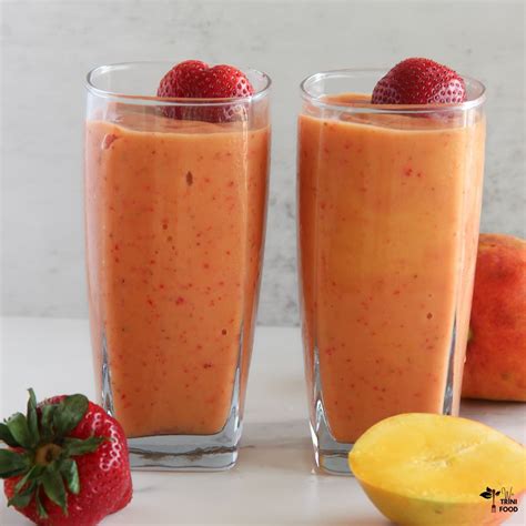 Strawberry Mango Smoothie: Delightful Fruit Smoothie Recipe - We Trini Food