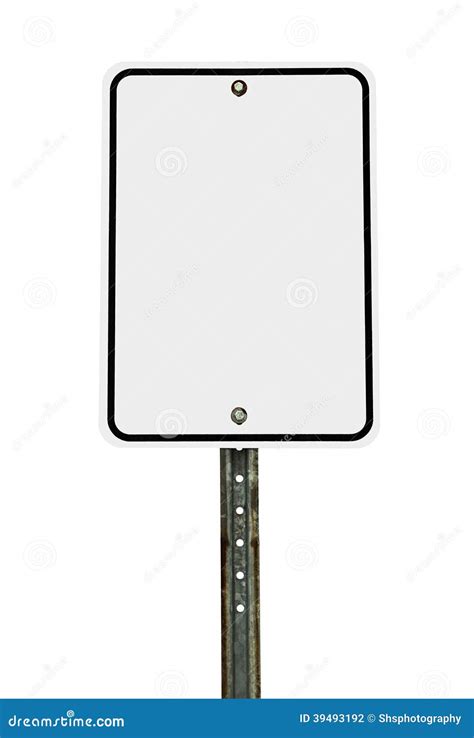Rectangular Traffic Sign