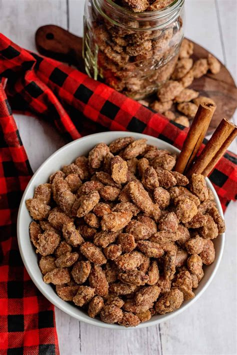Cinnamon Roasted Almonds - Southern Plate
