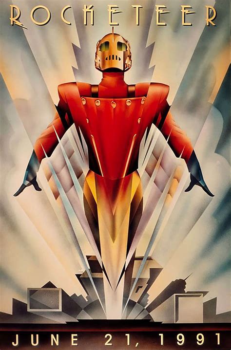 Art Deco Filmplakater 18 Geeky Art Deco Movie Posters TechEBlog