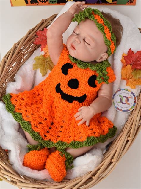 Baby Pumpkin Costume, Newborn Baby Pumpkin Halloween Costume, Baby ...