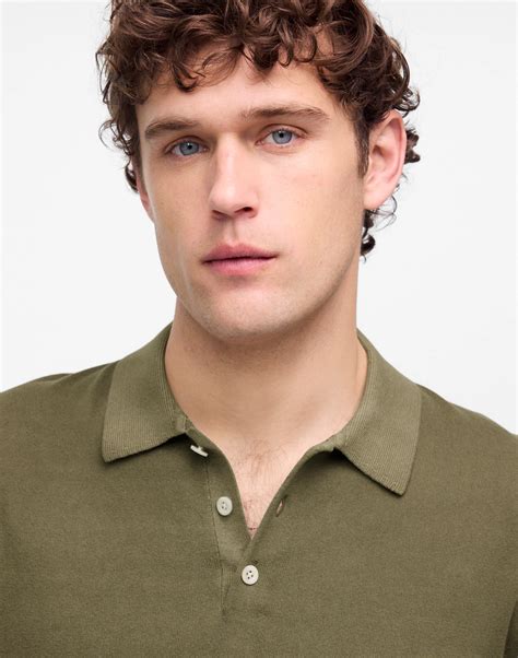 Three-Button Sweater Polo Shirt | Madewell