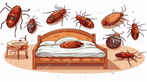 Life Cycle of Bed Bug Illustrated Diagram | Premium AI-generated vector