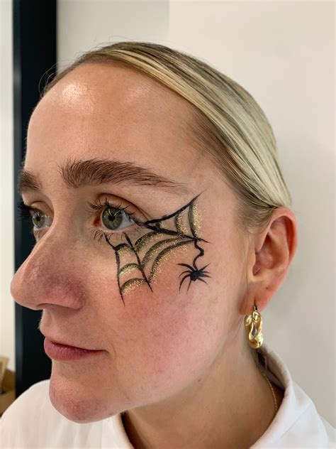 Spider Web Makeup