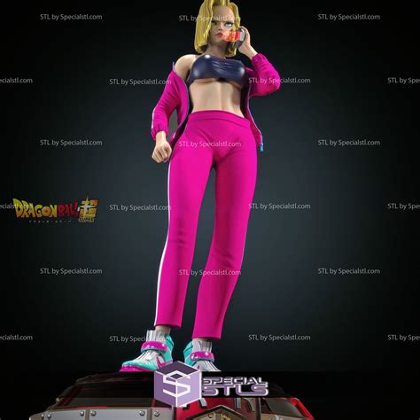 Android 18 Sexy V3 Fanart | SpecialSTL