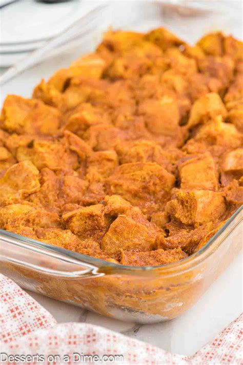 Pumpkin Bread Pudding - Pumpkin Bread Pudding Recipe