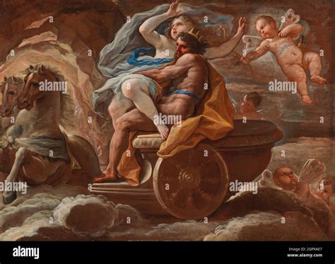 Abduction Of Persephone Painting