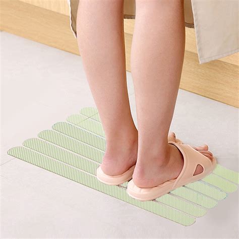 12x Flourescent Anti Slip Grips Strips Floor Bathr... - Vicedeal
