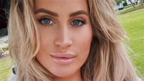 Karin Hart rocks plunging white crop top in sultry selfies as star 'chases down' rainy weather ...