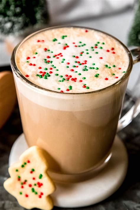 Sugar Cookie Almond Milk Latte (Starbucks Copycat) - coffeecopycat.com