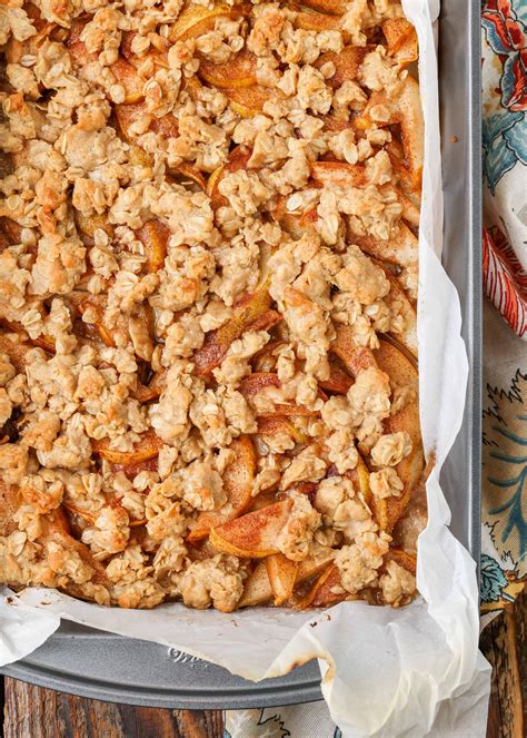 Pear Crumble - Chocolate with Grace