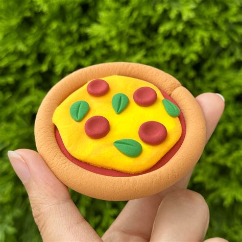 Pizzaria in 2025 | Clay crafts for kids, Polymer clay crafts, Clay art ...
