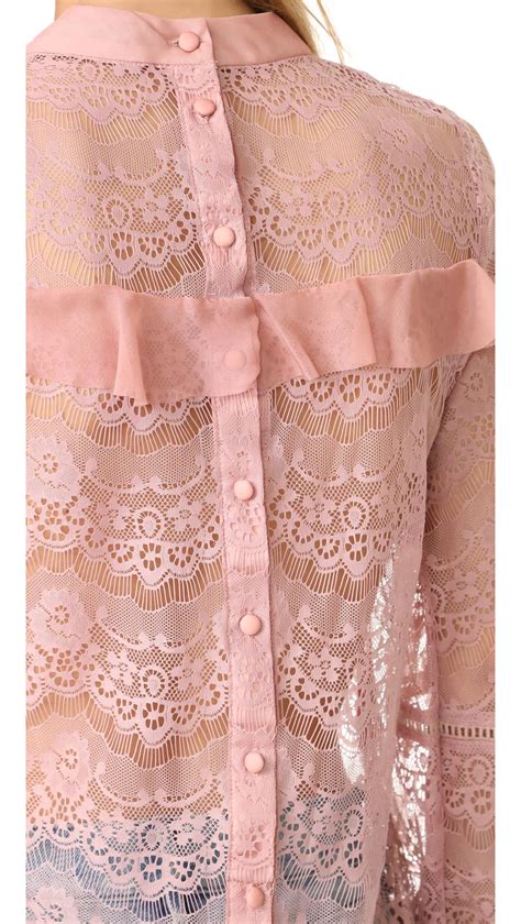 Ladies Blouse Pink at Frank Keith blog