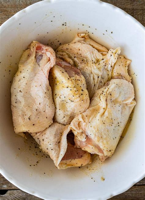 Quick Chicken Thigh Marinade Recipe - Dinner, then Dessert
