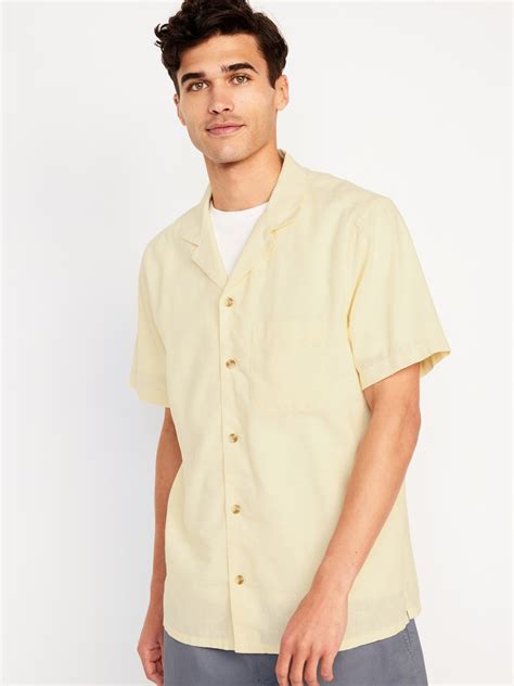 Mens Camp Collar Shirts | Old Navy