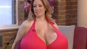 I've got world's biggest breasts with 164XXX cups - they each weigh ...