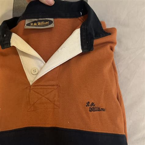 RM Williams vintage rugby jumper. Men’s size large.... - Depop