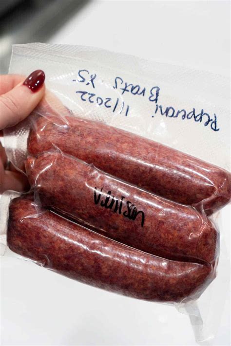 How Long To Boil Venison Sausage