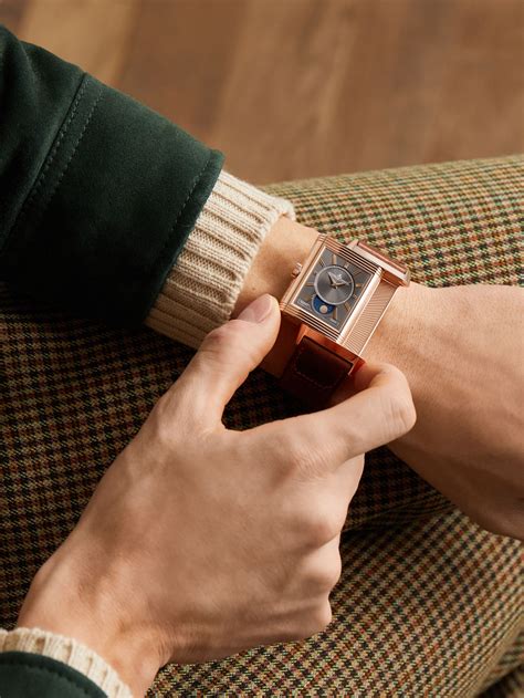 JAEGER LECOULTRE Reverso Tribute Duoface Calendar 49.4mm x 29.9mm 18 ...