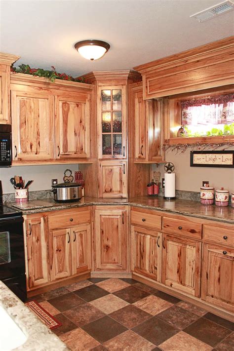 Rustic Hickory Kitchen Cabinets: A Timeless Design Statement - Home ...