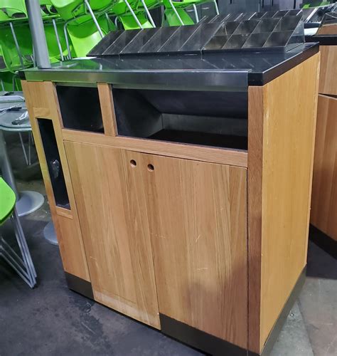 Double Wooden Trash Bin For Kitchen at Elizabeth Gunther blog