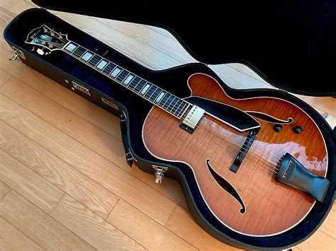 Trenier Jazz Speical Archtop Hollowbody Guitar 2015 Sunbrust | Reverb
