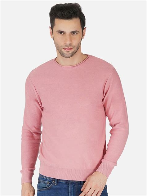 Buy JoE Hazel Men Pink Pullover - Sweaters for Men 17612234 | Myntra