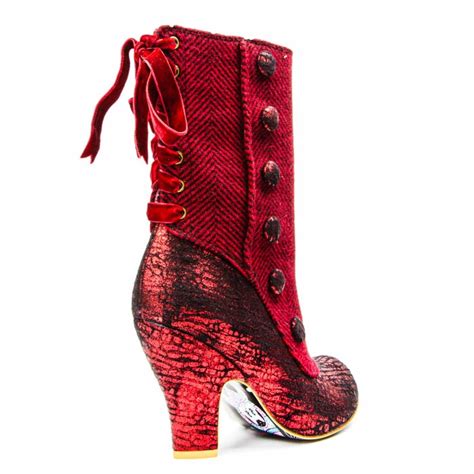irregular choice reinette red - Lovely Boutique