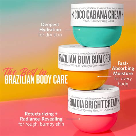 Creme Corporal Brazilian Bum Bum Cream Full Size 240mL – Sol de Janeiro ...