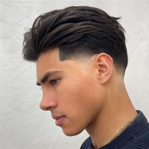 Tapered Slick Back: Featured Style Guide