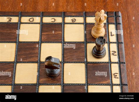 Arabian mate delivered by rook and knight Stock Photo - Alamy