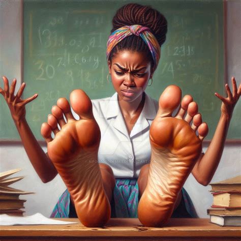 Teacher (ebony) by AIFootGoddesses on DeviantArt