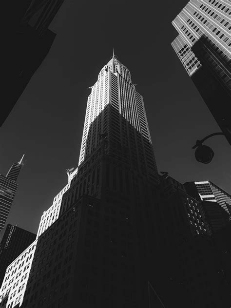 Monochrome Chrysler Building NYC Architecture · Free Stock Photo