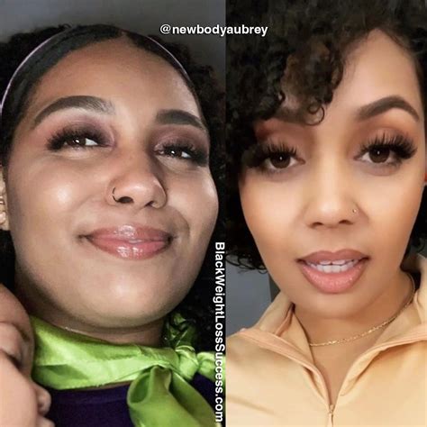 Aubrey-Lee lost 80 pounds | Black Weight Loss Success