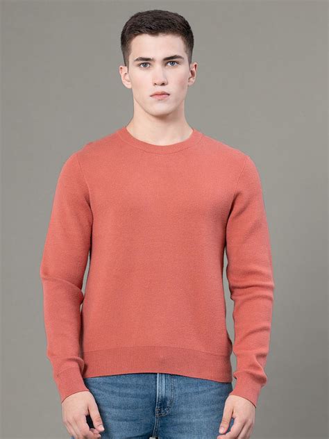 Buy Red Tape Men Solid Round Neck Sweater - Sweaters for Men 30804174 ...