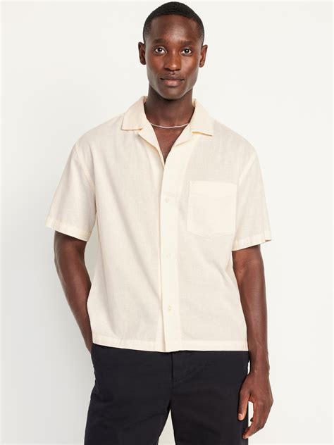 Mens Camp Collar Shirts | Old Navy