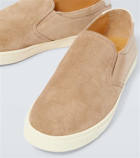 Brunello Cucinelli Suede slip-on sneakers Brunello Cucinelli