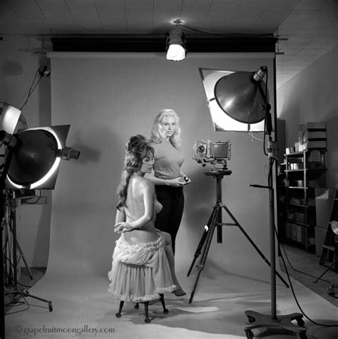 Bunny Yeager 1962 Camera Negative Posed Candid Self Portrait With ...