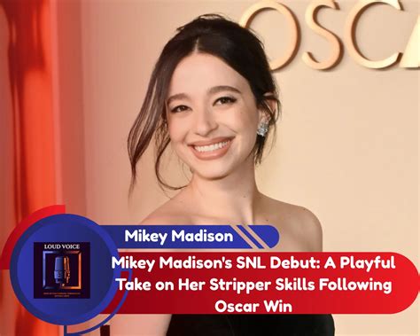 Mikey Madison Snl