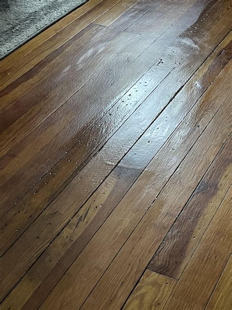 Why is my touch up not drying matte? Same poly (minwax fast dry warm ...