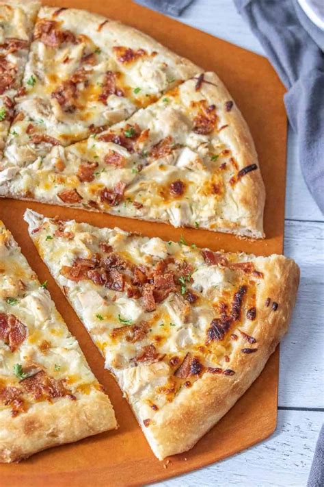 Chicken Bacon Ranch Pizza