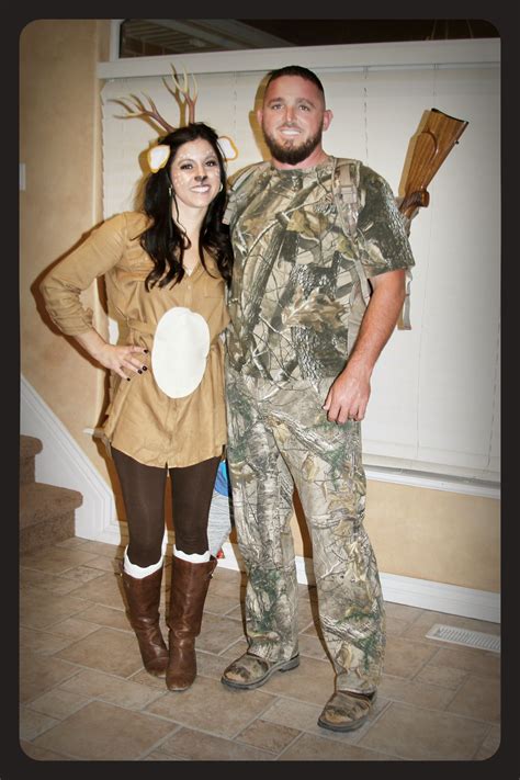 Hunter & Deer costume | Couples costumes, Halloween costume contest ...