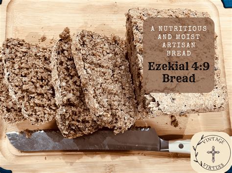 Hearty Ezekiel 4:9 Bread Recipe: A Nutritious and Moist Artisan Bread ...