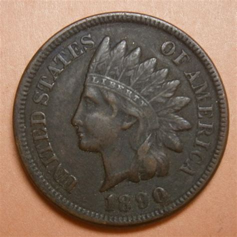 UNITED STATES 1890 Indian Head Penny | EstateSales.org