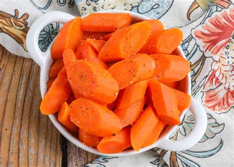 How To Boil Carrots - Vegetable Recipes